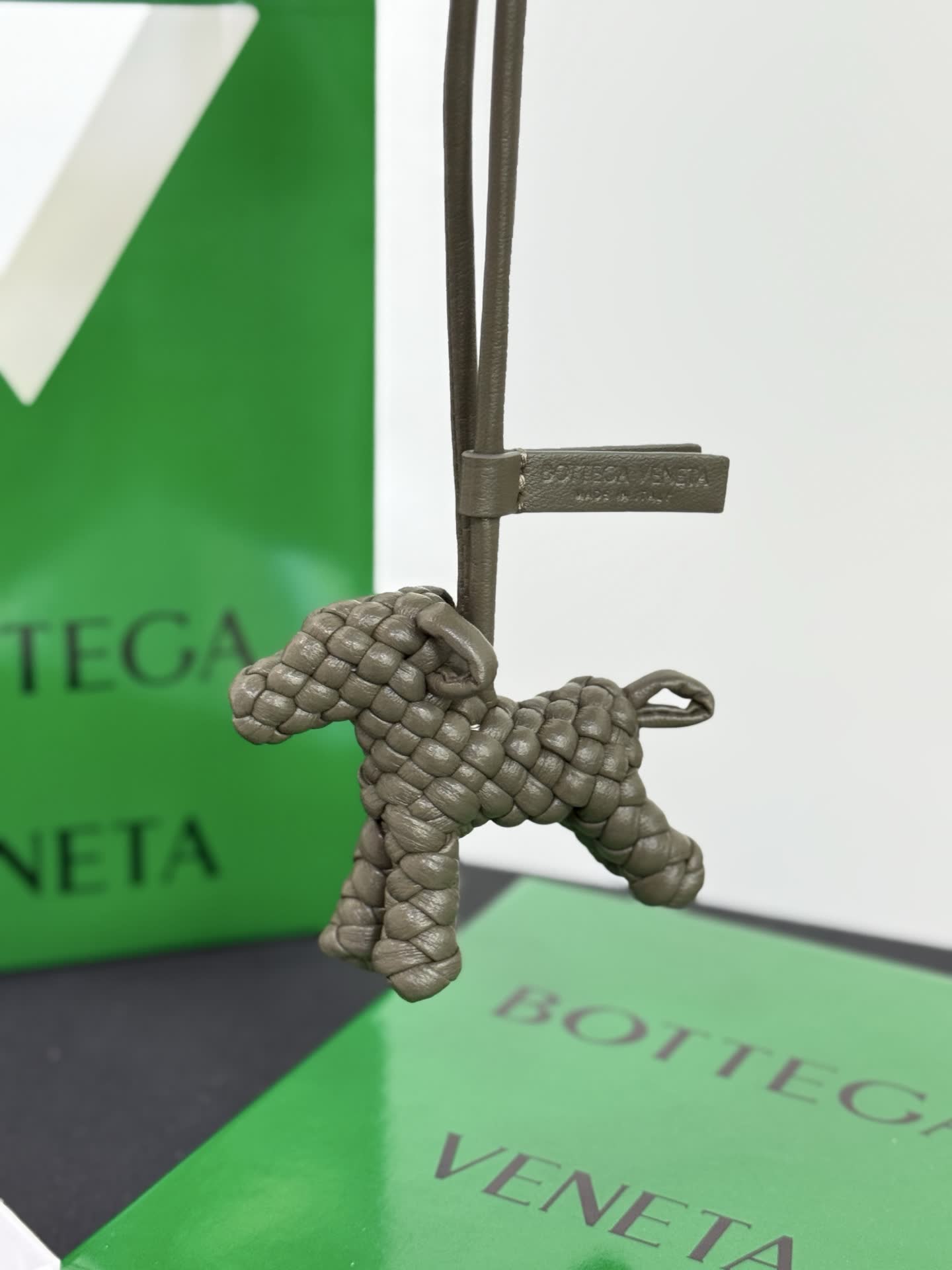 Bottega Veneta Wooly Dog Charm